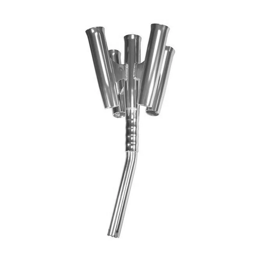 F31-0790BXY-1 – TACO METALS Fishing Rod Holder, For Use With Single Fishing Rod Holder Holds 5 Spinning or Casting or...